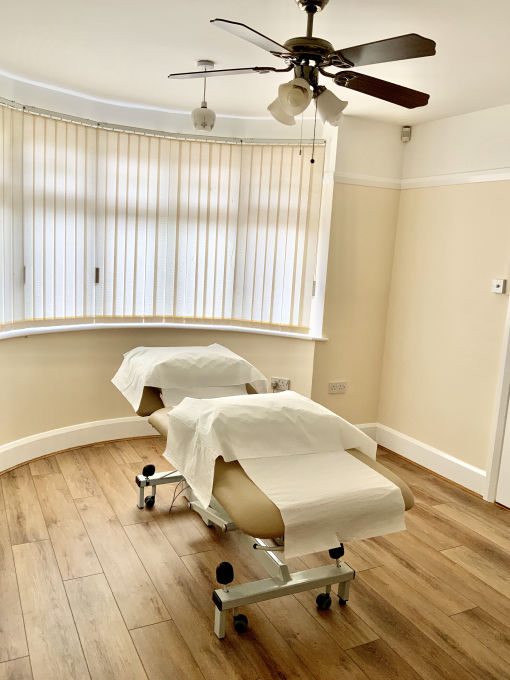 Osteopathy treatment room